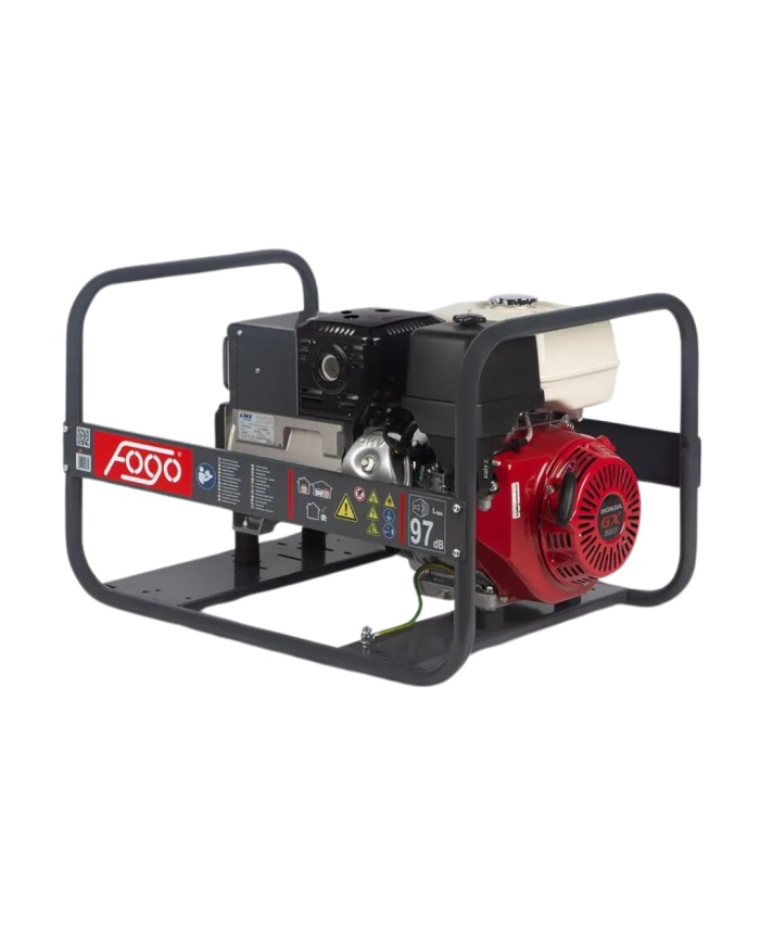 Trojfázový generátor FOGO FH 9000 Fogo - Technické údaje:   Rozmery: 790 x 580 x 505 mmNapätie:     4 00/230 VVýkonová kategória