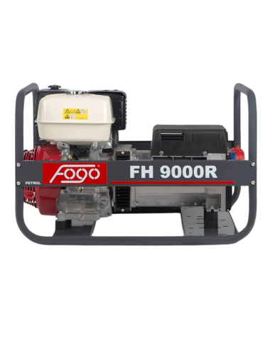 FOGO FH 9000 R three-phase generator set Fogo - Technical specifications:  Dimensions: 790 x 580 505 mm Voltage: 400/230 V Power
