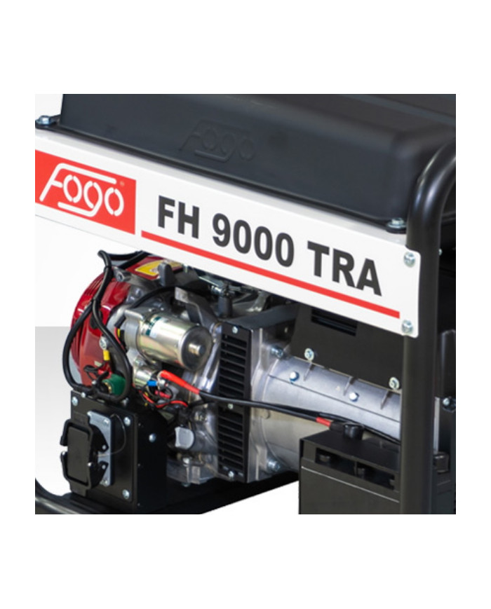 Trojfázový generátor FOGO FH 9000 TRA Fogo - Technické údaje:   Rozmery: 790 x 580 x 650 mmNapätie:     4 00/230 VVýkonová kateg