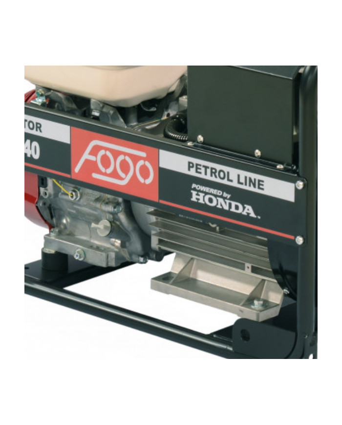 Agregat prądotwórczy trójfazowy FOGO FH 9540 Fogo - Dane techniczne:  Wymiary: 745 x 530 x 495 mm Napięcie: 400/230 V Kategoria  Agregat prądotwórczy trójfazowy FOGO FH 9540 Fogo - Dane techniczne:  Wymiary: 745 x 530 x 495 mm Napięcie: 400/230 V Kategoria