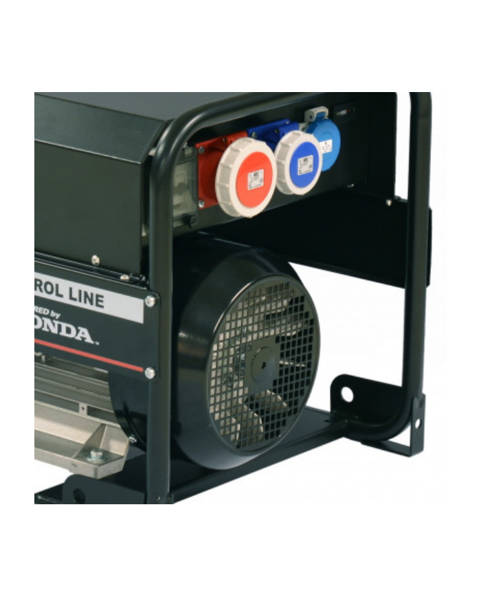 FOGO FH 9540 three-phase generator set Fogo - Specifications:  Dimensions: 745 x 530 x 495 mm Voltage: 400/230 V Power Category: