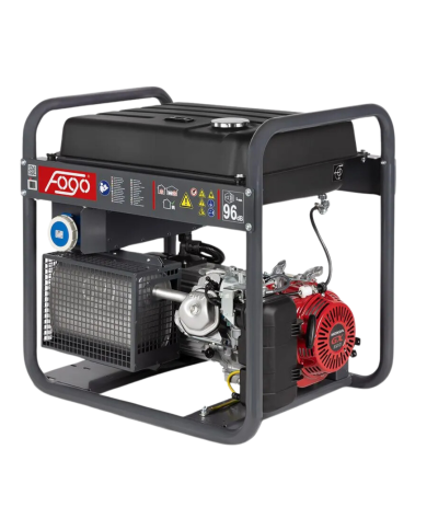 FOGO FH 9540TRE three-phase generator set Fogo - Specifications:  Dimensions: 790 x 580 x 765 mm Voltage: 400/230 V Power Catego