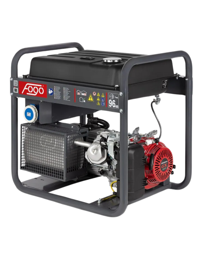 Trojfázový generátor FOGO FH 9540 TRE Fogo - Technické údaje:   Rozmery: 790 x 580 x 765 mmNapätie:     4 00/230 VVýkonová kateg Trojfázový generátor FOGO FH 9540 TRE Fogo - Technické údaje:   Rozmery: 790 x 580 x 765 mmNapätie:     4 00/230 VVýkonová kateg