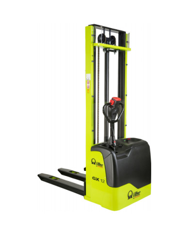 Electric stacker LIFTER BY PRAMAC GX 12/25 BASIC 1150X560 Pramac - Dane techniczne:: undefinednaped: elektrycznymoc silnika: 0.7