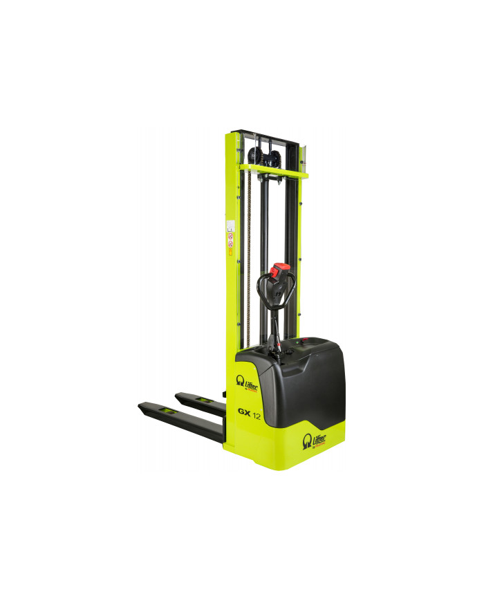 Electric stacker LIFTER BY PRAMAC GX 12/25 GEL 1150X560 Pramac - Dane techniczne:: undefinednapiecie: 24 v (akumulatora)naped: e Electric stacker LIFTER BY PRAMAC GX 12/25 GEL 1150X560 Pramac - Dane techniczne:: undefinednapiecie: 24 v (akumulatora)naped: e