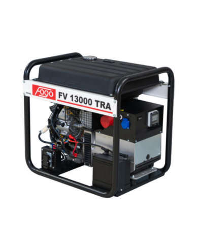 FOGO FV 13000 TRA three-phase generator set Fogo - Specifications:  Dimensions: 790 x 580 x 765 mm Voltage: 400/230 V Power Cate