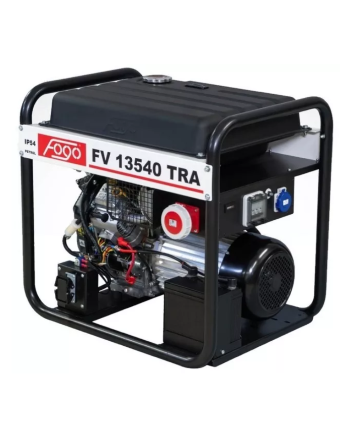 Trojfázový generátor FOGO FV 13540 TRA Fogo - Technické údaje:   Rozmery: 790 x 580 x 765 mmNapätie:     4 00/230 VVýkonová kate