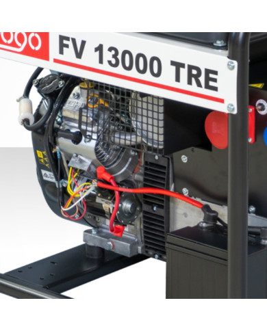FOGO FV 13000 TRE three-phase generator set Fogo - Specifications:  Dimensions: 790 x 580 x 765 mm Voltage: 400/230 V Power Cate
