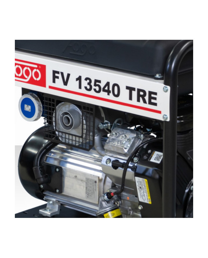 Agregat prądotwórczy trójfazowy FOGO FV 13540 TRE Fogo - Dane techniczne:  Wymiary: 790 x 580 x 765 mm Napięcie: 400/230 V Kateg Agregat prądotwórczy trójfazowy FOGO FV 13540 TRE Fogo - Dane techniczne:  Wymiary: 790 x 580 x 765 mm Napięcie: 400/230 V Kateg