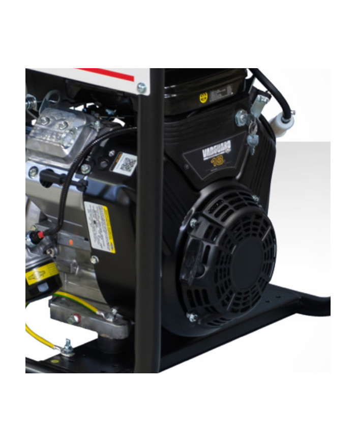 FOGO FV 13540 TRE three-phase generator set Fogo - Specifications:  Dimensions: 790 x 580 x 765 mm Voltage: 400/230 V Power Cate