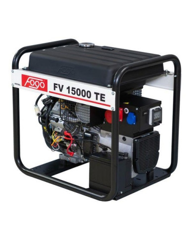 FOGO FV 15000 TE three-phase generator set Fogo - Specifications:  Dimensions: 790 x 580 x 765 mm Voltage: 400/230 V Power Categ