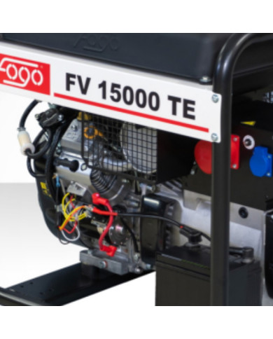 FOGO FV 15000 TE three-phase generator set Fogo - Specifications:  Dimensions: 790 x 580 x 765 mm Voltage: 400/230 V Power Categ