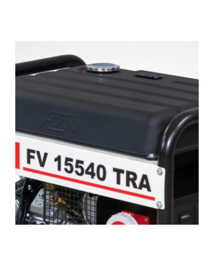 FOGO FV 15000 TRA three-phase generator set Fogo - Specifications:  Dimensions: 790x580x65 mm Voltage: 400.230 V Power Category: