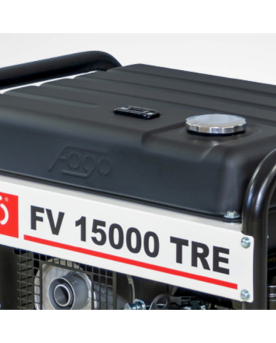 FOGO FV 15000 TRE three-phase generator set Fogo - Specifications:  Dimensions: 790 x 580 x 765 mm Voltage: 400/230 V Power Cate