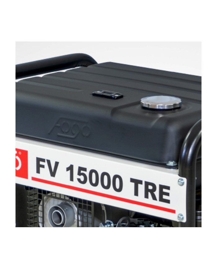 Agregat prądotwórczy trójfazowy FOGO FV 15000 TRE Fogo - Dane techniczne:  Wymiary: 790 x 580 x 765 mm Napięcie: 400/230 V Kateg Agregat prądotwórczy trójfazowy FOGO FV 15000 TRE Fogo - Dane techniczne:  Wymiary: 790 x 580 x 765 mm Napięcie: 400/230 V Kateg