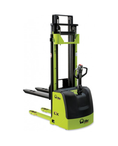 Electric stacker LIFTER BY PRAMAC LX 16/16 1150X560 Pramac - Dane techniczne:: undefinednaped: elektrycznymoc silnika: 1.2 kwpro