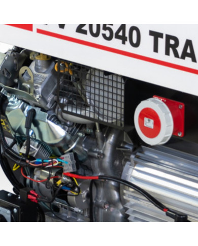 FOGO FV 20540 TRA three-phase generator set Fogo - Technical specifications:  Dimensions: 900 x 580 x 890 mm Voltage: 400/230 V 