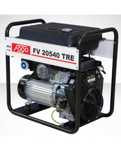 FOGO FV 20540 TRE three-phase generator set Fogo - Technical specifications:  Dimensions: 900 x 580 x 890 mm Voltage: 400/230 V 