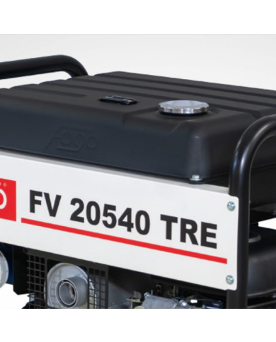FOGO FV 20540 TRE three-phase generator set Fogo - Technical specifications:  Dimensions: 900 x 580 x 890 mm Voltage: 400/230 V 