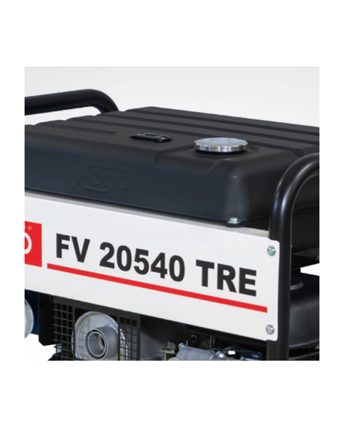 Agregat prądotwórczy trójfazowy FOGO FV 20540 TRE Fogo - Dane techniczne:  Wymiary: 900 x 580 x 890 mm Napięcie: 400/230 V Kateg Agregat prądotwórczy trójfazowy FOGO FV 20540 TRE Fogo - Dane techniczne:  Wymiary: 900 x 580 x 890 mm Napięcie: 400/230 V Kateg