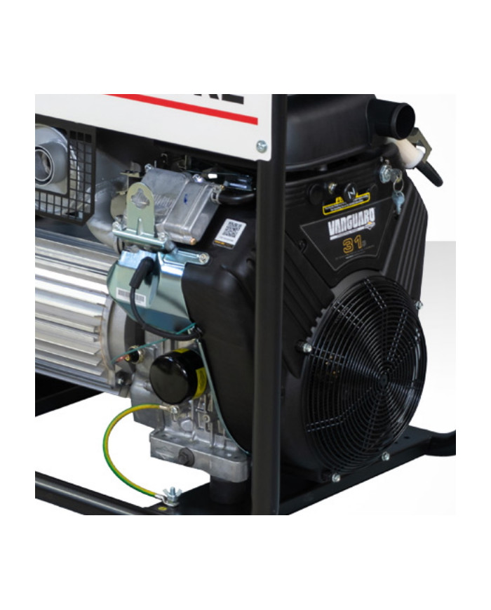 FOGO FV 20540 TRE three-phase generator set Fogo - Technical specifications:  Dimensions: 900 x 580 x 890 mm Voltage: 400/230 V 