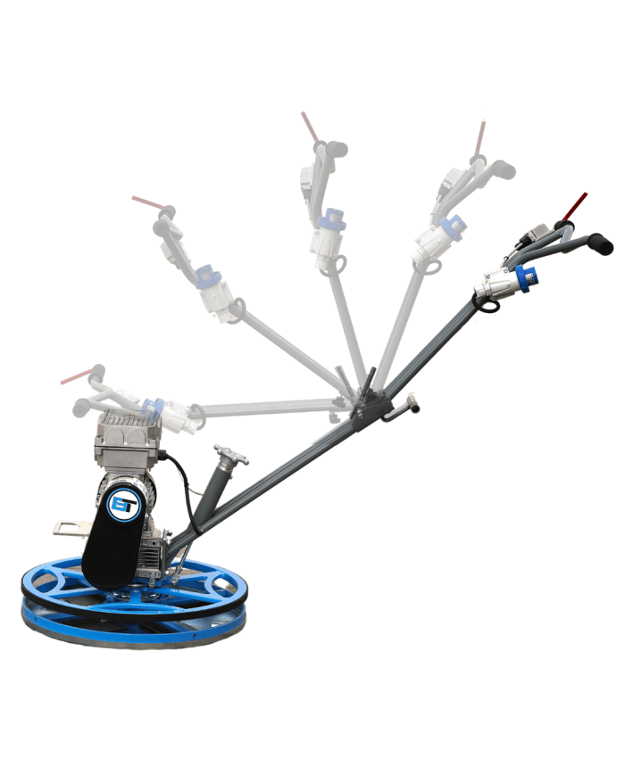 Elektrická stierka na hrany Betónová stierka BT 60 E s frekvenčným meničom Beton Trowel -  Elektrická stierka na hrany Betónová stierka BT 60 E s frekvenčným meničom Beton Trowel -