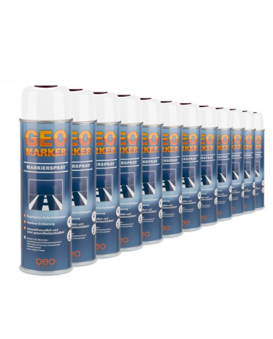 360° marking paint white 12 pcs.  - 