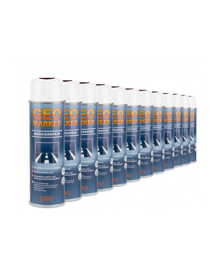 Farba do znakowania 360° biała 12 szt.  -  Farba do znakowania 360° biała 12 szt.  -