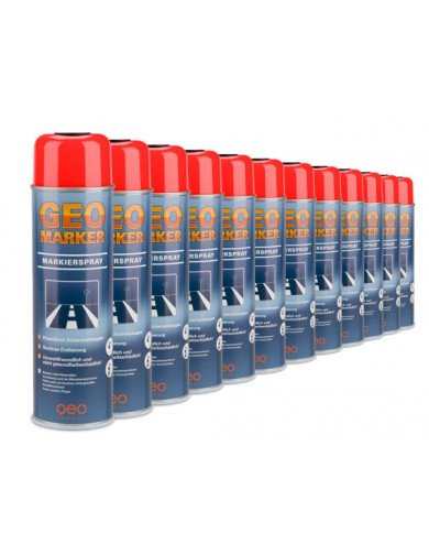 360° reflective marking paint, red 12 pcs.  - 