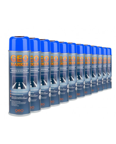 360° reflective marking paint, blue 12 pcs.  - 