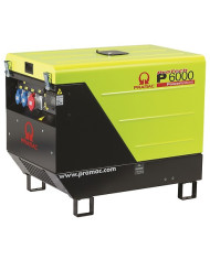 Agregat prądotwórczy trójfazowy PRAMAC P6000 Pramac - Dane techniczne:Ciezar: 186 kgNapiecie: 400/230 vSilnik: Yanmar l100v elec