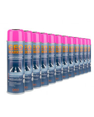 Farba do znakowania 360° odblaskowa, różowa 12 szt.  -  Farba do znakowania 360° odblaskowa, różowa 12 szt.  -