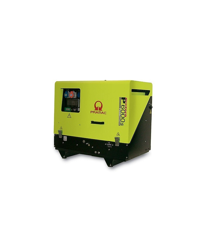Agregat prądotwórczy trójfazowy PRAMAC P6000S Pramac - Dane techniczne:Ciezar: 203 kgNapiecie: 400/230 vSilnik: Yanmar l100n ele Agregat prądotwórczy trójfazowy PRAMAC P6000S Pramac - Dane techniczne:Ciezar: 203 kgNapiecie: 400/230 vSilnik: Yanmar l100n ele