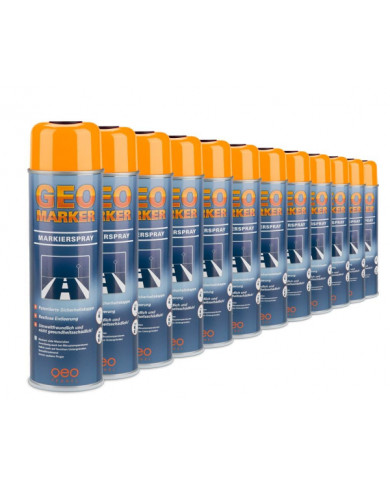 360° reflective marking paint, orange 12 pcs.  - 
