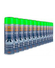 Farba do znakowania 360° odblaskowa, zielona 12 szt.  -  Farba do znakowania 360° odblaskowa, zielona 12 szt.  -