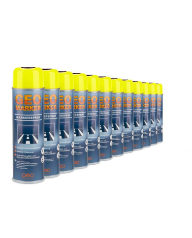360° reflective marking paint, yellow 12 pcs.  - 