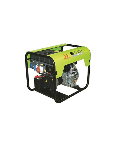PRAMAC S6000 three-phase generator set Pramac - Dane techniczne:: undefinedciezar: 124 kgnapiecie: 400/230 vsilnik: yanmar l100n