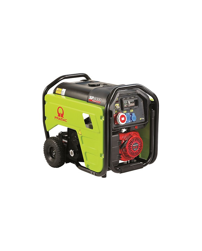 Agregat prądotwórczy trójfazowy PRAMAC SP8000 AVR Pramac - Dane techniczne:Ciezar: 113 kgNapiecie: 400/230 vSilnik: Honda gx 390 Agregat prądotwórczy trójfazowy PRAMAC SP8000 AVR Pramac - Dane techniczne:Ciezar: 113 kgNapiecie: 400/230 vSilnik: Honda gx 390