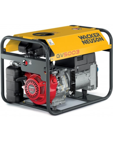 Wacker Neuson GV 5003A three-phase generator set Wacker Neuson - Dane techniczne:: undefinedwymiary: 735 x 510 x 515 mmciezar: 7