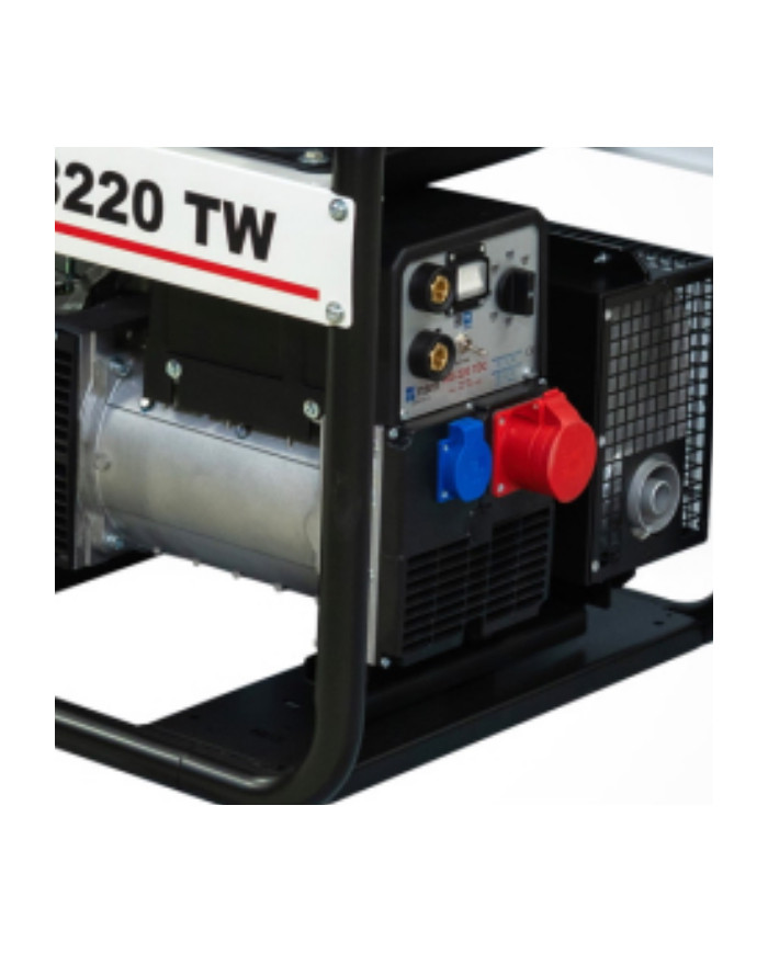 Trojfázový generátor FOGO FH 8220 TW so zváracím modulom Fogo - Technické údaje:   Rozmery: 790 x 580 x 560 mmNapätie:     4 00/ Trojfázový generátor FOGO FH 8220 TW so zváracím modulom Fogo - Technické údaje:   Rozmery: 790 x 580 x 560 mmNapätie:     4 00/