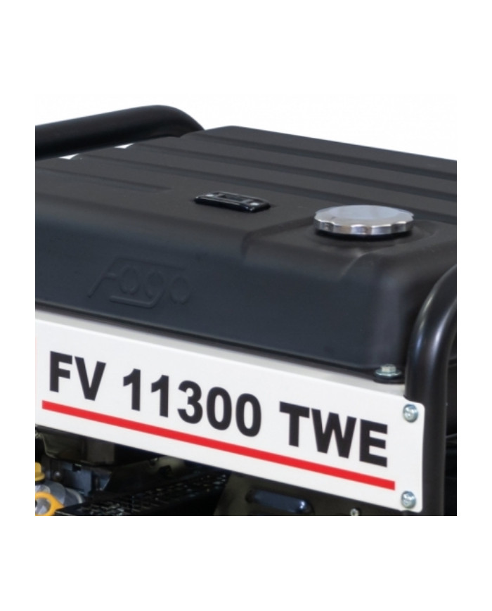 Agregat prądotwórczy trójfazowy z modułem spawalniczym FOGO FV 11300 TWE Fogo - Dane techniczne:  Wymiary: 900 x 580 x 800 mm Na Agregat prądotwórczy trójfazowy z modułem spawalniczym FOGO FV 11300 TWE Fogo - Dane techniczne:  Wymiary: 900 x 580 x 800 mm Na