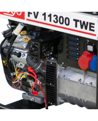 Three-phase generator with welding module FOGO FV 11300TWE Fogo - Technical specifications:  Dimensions: 900 x 580 x 800 mm Volt