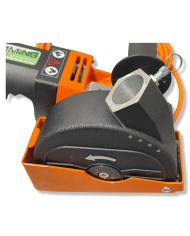 RH 403-S heating groove milling machine Hemming Technik - Technical data:  Weight: 7.1 kg Mounting: 22.2mm Motor: 2.3kW / 230V M RH 403-S heating groove milling machine Hemming Technik - Technical data:  Weight: 7.1 kg Mounting: 22.2mm Motor: 2.3kW / 230V M