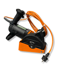 Frezarka do rowków pod ogrzewanie RH 403-S Hemming Technik - Dane techniczne:  Ciężar: 7.1 kg Mocowanie: 22.2mm Silnik: 2.3kW / 