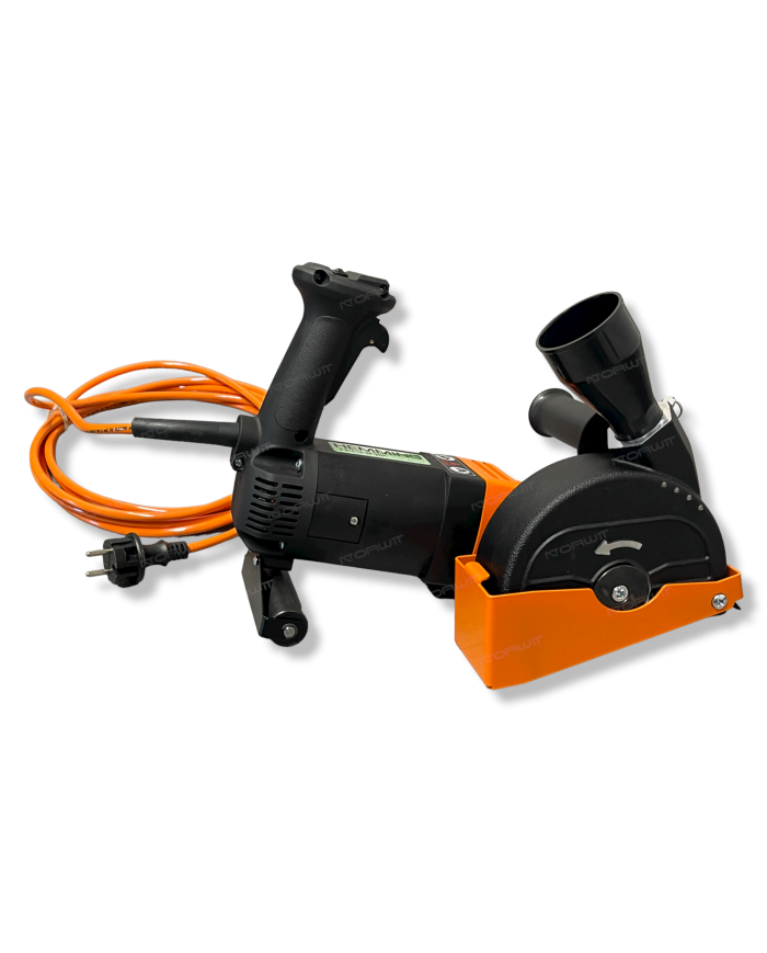 Frezarka do rowków pod ogrzewanie RH 403-S Hemming Technik - Dane techniczne:  Ciężar: 7.1 kg Mocowanie: 22.2mm Silnik: 2.3kW / 