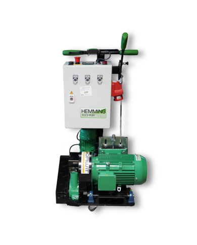 Hemming HE-120 automatic 400V milling machine for grooves for underfloor heating. Hemming Technik - Technical data:  Weight: 95 