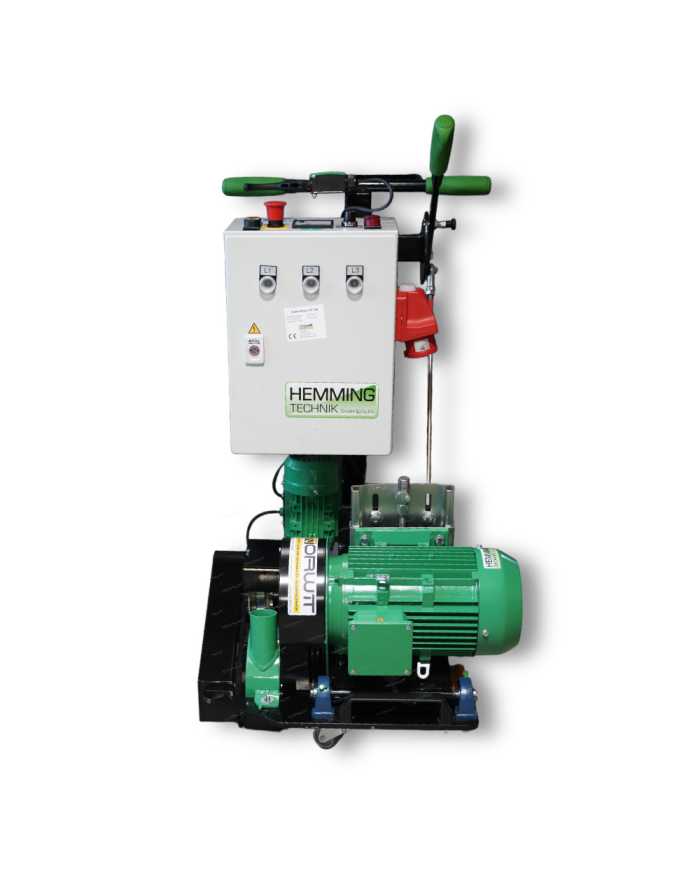 Frezarka Hemming HE-120 automatyczna 400V do rowków pod ogrzewanie podłogowe Hemming Technik - Dane techniczne:  Ciężar: 95 kg M Frezarka Hemming HE-120 automatyczna 400V do rowków pod ogrzewanie podłogowe Hemming Technik - Dane techniczne:  Ciężar: 95 kg M