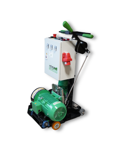 Hemming HE-120 automatic 400V milling machine for grooves for underfloor heating. Hemming Technik - Technical data:  Weight: 95 