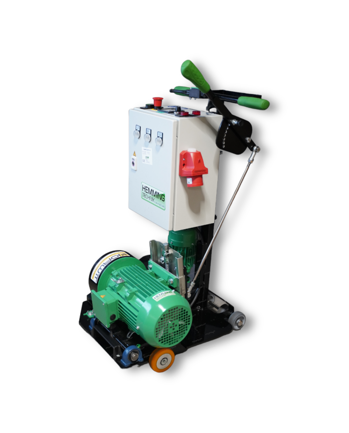 Frézka Hemming HE-120 automatic 400V na drážky pre podlahové vykurovanie Hemming Technik - Technické údaje:    Hmotnosť: 95 kgMo Frézka Hemming HE-120 automatic 400V na drážky pre podlahové vykurovanie Hemming Technik - Technické údaje:    Hmotnosť: 95 kgMo