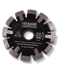 Frez Hemming HE 120 miękki jastrych Hemming Technik - Dane techniczne:  Szerokość frezowania: 17.3 mm Średnica frezu: D125 mm  Frez Hemming HE 120 miękki jastrych Hemming Technik - Dane techniczne:  Szerokość frezowania: 17.3 mm Średnica frezu: D125 mm